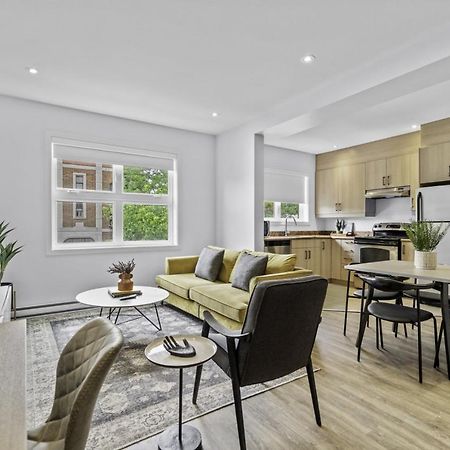 Stylish 2 Bedroom Haven By Jean Talon Market Montréal Exteriör bild